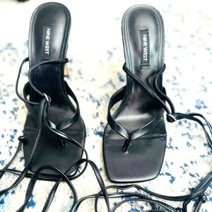 Nine West Women's Pointed Toe High Heel Shoes 10 M Black